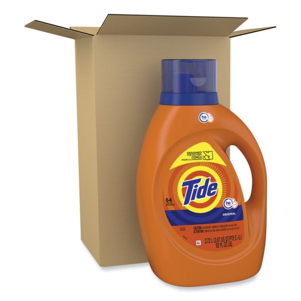 Liquid Laundry Detergent, Original Scent, 92 oz Bottle - Image 3