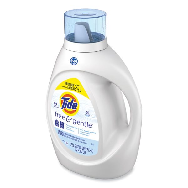 Free and Gentle Liquid Laundry Detergent, Unscented, 92 oz Bottle - Image 4