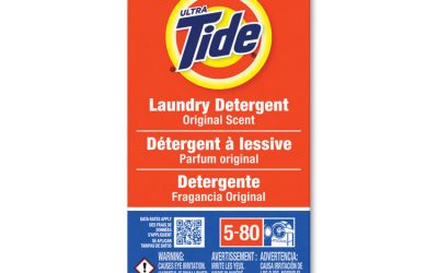 Laundry Detergent Powder, 5.7 Oz, 14/carton