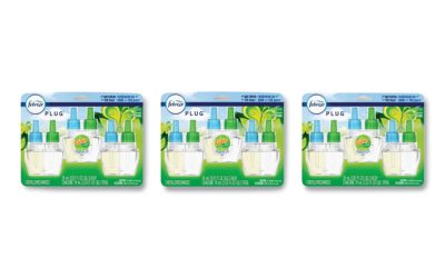 PLUG Air Freshener Refills, Gain Original, 2.63 oz, 3 Pack, 3 Packs/Carton