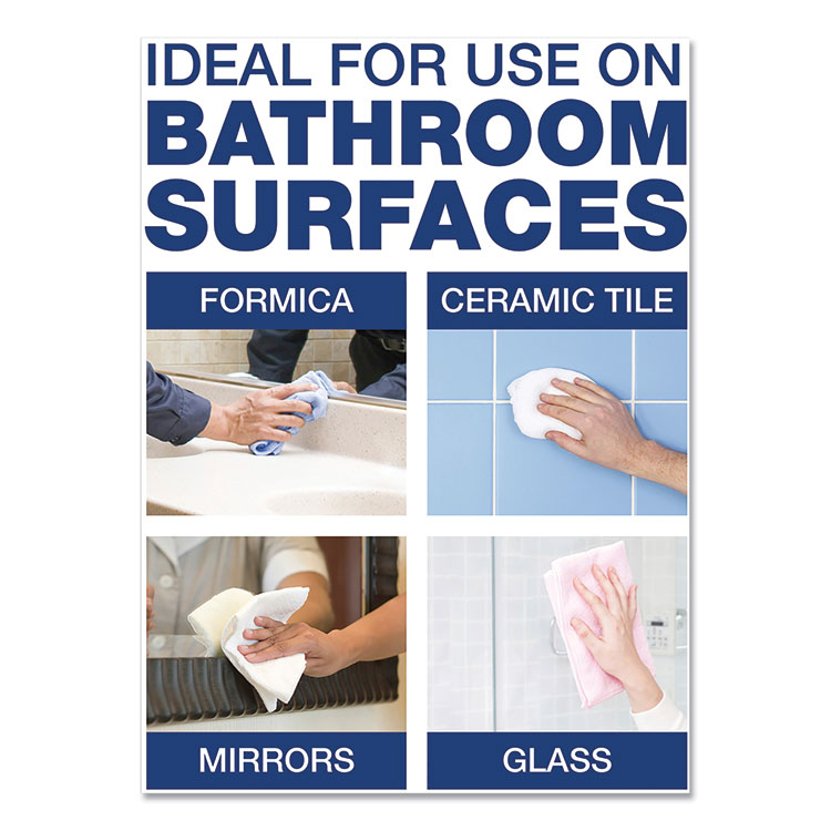 Disinfecting All-Purpose Spray And Glass Cleaner, Fresh Scent, 1 Gal Bottle - Image 8