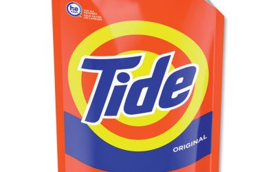 Pouch HE Liquid Laundry Detergent, Tide Original Scent, 35 Loads, 45 oz, 3/Carton
