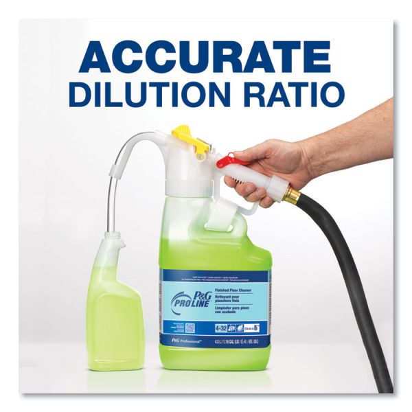 Dilute 2 Go, P And G Pro Line Finished Floor Cleaner, Fresh Scent, 4.5 L Jug, 1/carton - Image 4