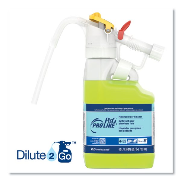 Dilute 2 Go, P And G Pro Line Finished Floor Cleaner, Fresh Scent, 4.5 L Jug, 1/carton - Image 2