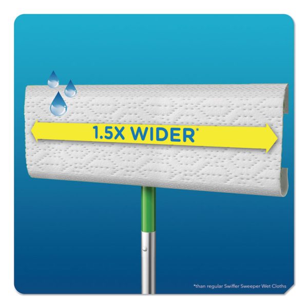 Max/XL Wet Refill Cloths, 16.5 x 9, White, 12/Tub, 6 Tubs/Carton - Image 3