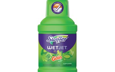 Wetjet System Cleaning-Solution Refill, Original Scent, 1.25 L Bottle, 4/carton
