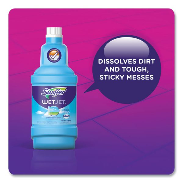 Wetjet System Cleaning-Solution Refill, Fresh Scent, 1.25 L Bottle, 4/carton - Image 2
