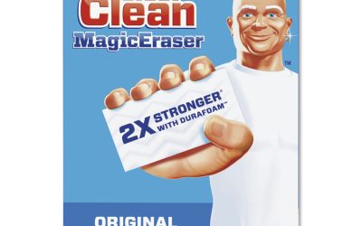 Magic Eraser, 2.3 X 4.6, 1″ Thick, White, 6/pack, 6 Packs/carton