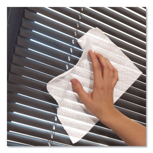 Dry Refill Cloths, White, 10.4" X 8", 52/box, 3 Boxes/carton - Image 5