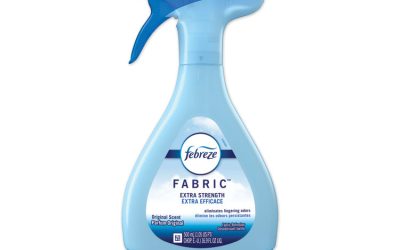 Fabric Refresher/odor Eliminator, Extra Strength, Original, 16.9 Oz Spray Bottle, 8/carton