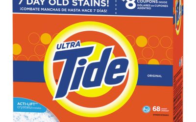 He Laundry Detergent, Original Scent, Powder, 95 Oz Box, 3/carton