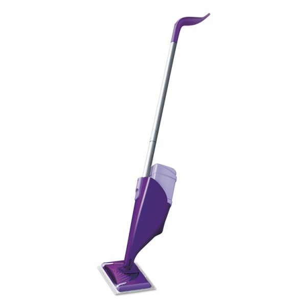 Wetjet Mop, 11 X 5 White Cloth Head, 46" Purple/silver Aluminum/plastic Handle - Image 3