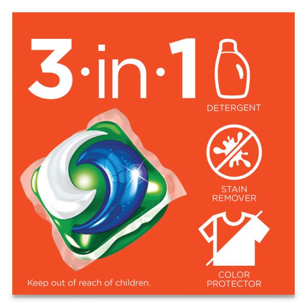 Pods, Laundry Detergent, Clean Breeze, 35/pack, 4 Pack/carton - Image 4