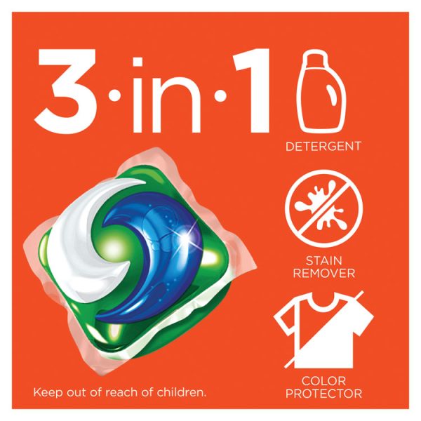 Pods, Laundry Detergent, Clean Breeze, 35/pack - Image 4