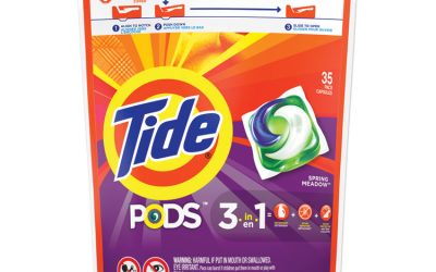 Pods, Laundry Detergent, Spring Meadow, 35/pack, 4 Packs/carton