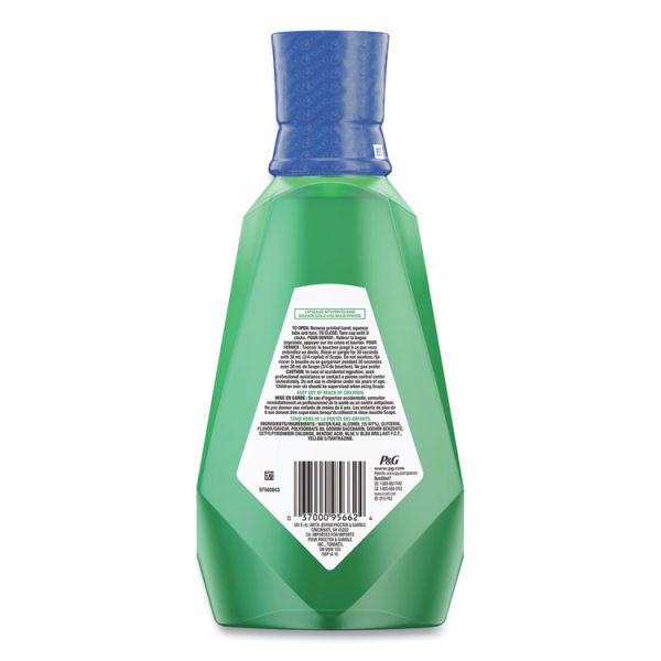 + Scope Mouth Rinse, Classic Mint, 1 L Bottle, 6/carton - Image 2