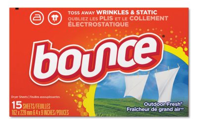 Fabric Softener Sheets, Outdoor Fresh, 15 Sheets/box, 15 Box/carton