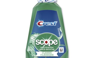 + Scope Rinse, Classic Mint, 36 Ml Bottle, 180/carton