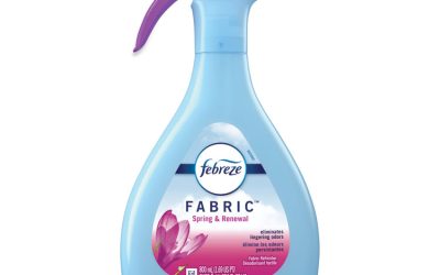 Fabric Refresher/odor Eliminator, Spring And Renewal, 27 Oz Spray Bottle, 4/carton