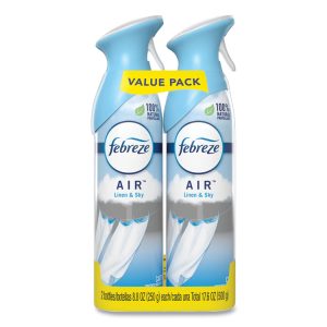 Air, Linen And Sky, 8.8 Oz Aerosol Spray, 2/pack, 6 Pack/carton