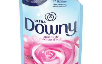 Liquid Fabric Softener, April Fresh, 48 oz Pouch, 3/Carton