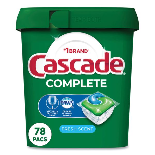 ActionPacs, Fresh Scent, 40.9 oz Tub, 78/Tub, 2 Tubs/Carton - Image 6