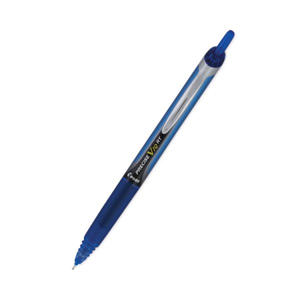 Precise V10rt Roller Ball Pen, Retractable, Bold 1 Mm, Blue Ink, Blue Barrel, Dozen - Image 4