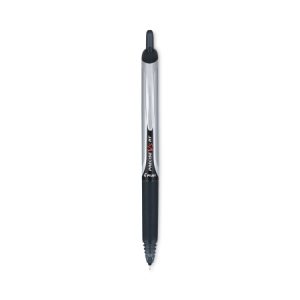 Precise V5rt Roller Ball Pen, Retractable, Extra-Fine 0.5 Mm, Black Ink, Black Barrel