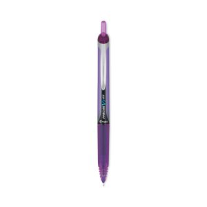 Precise V7rt Roller Ball Pen, Retractable, Fine 0.7 Mm, Purple Ink, Purple Barrel