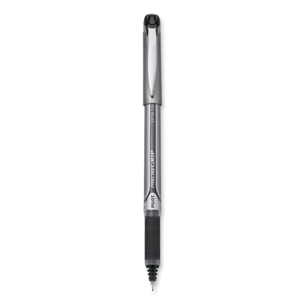 Precise Grip Roller Ball Pen, Stick, Extra-Fine 0.5 Mm, Black Ink, Black Barrel