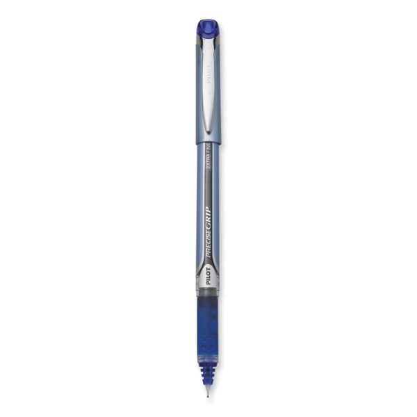 Precise Grip Roller Ball Pen, Stick, Extra-Fine 0.5 Mm, Blue Ink, Blue Barrel
