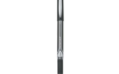 Precise Grip Roller Ball Pen, Stick, Bold 1 Mm, Black Ink, Black Barrel
