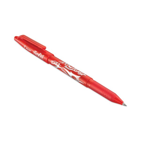 Frixion Ball Erasable Gel Pen, Stick, Fine 0.7 Mm, Red Ink, Red Barrel - Image 3