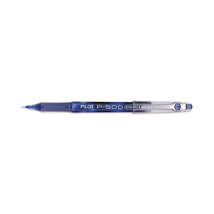 Precise P-500 Gel Pen, Stick, Extra-Fine 0.5 Mm, Blue Ink, Blue Barrel, Dozen - Image 3