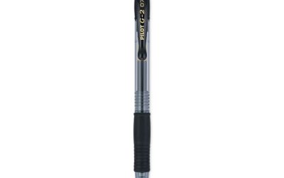 G2 Premium Gel Pen Convenience Pack, Retractable, Bold 1 mm, Black Ink, Smoke/Black Barrel, 36/Pack