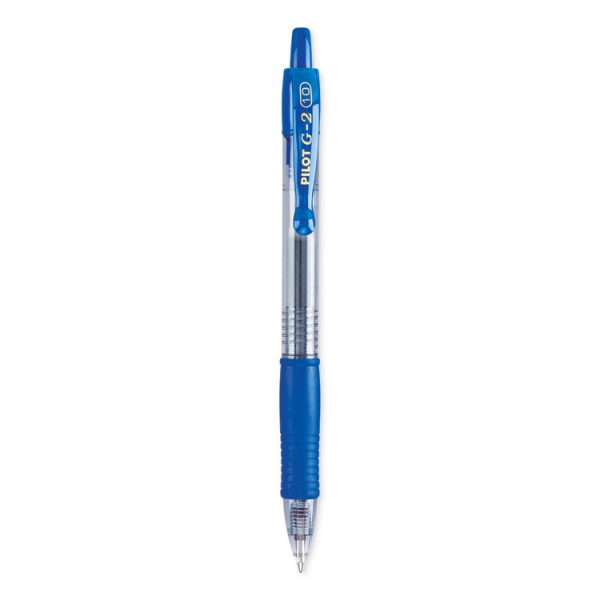 G2 Premium Gel Pen Convenience Pack, Retractable, Bold 1 mm, Blue Ink, Smoke/Blue Barrel, 36/Pack