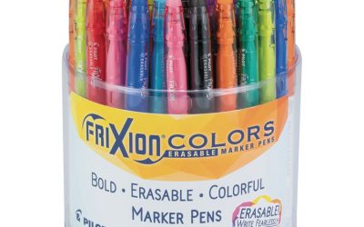 FriXion Colors Erasable Porous Point Pen, Stick, Bold 2.5 mm, 12 Assorted Ink and Barrel Colors, 72/Pack