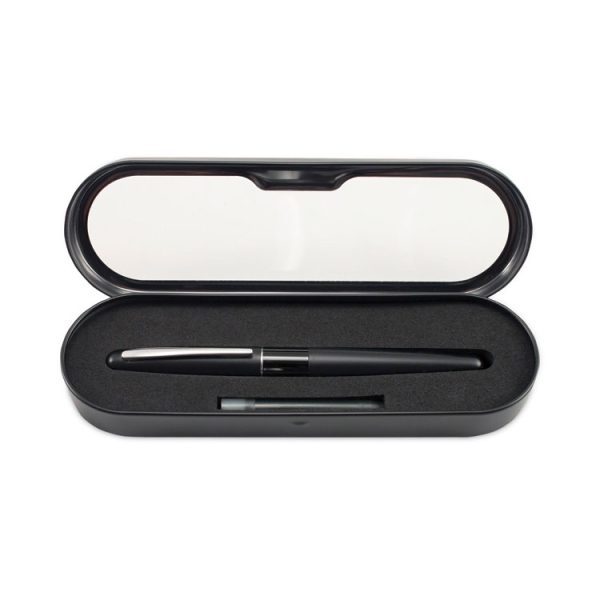 Mr Metropolitan Collection Fountain Pen, Medium 1 Mm, Black Ink, Black - Image 2