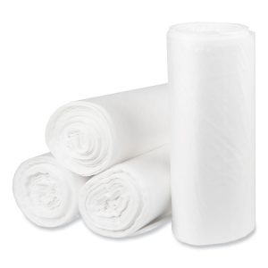 Eco Strong Plus Can Liners, 60 gal, 16 mic, 38 x 58, Natural, 200/Carton