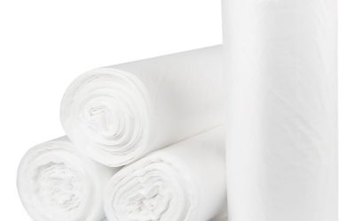 Eco Strong Plus Can Liners, 40 gal, 14 mic, 40 x 46 Natural, 250/Carton