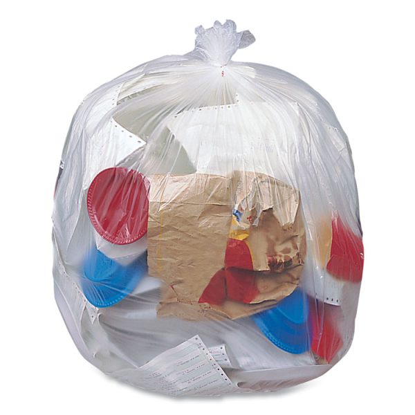 Eco Strong Plus Can Liners, 44 gal, 1.35 mil, 37 x 50, Natural, 100/Carton - Image 2