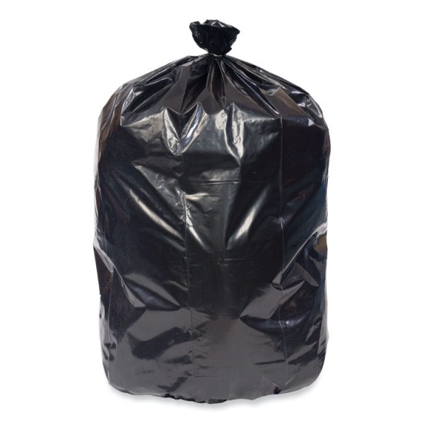 Eco Strong Plus Can Liners, 40 gal, 1.7 mil, 40 x 46, Black, 100/Carton - Image 2