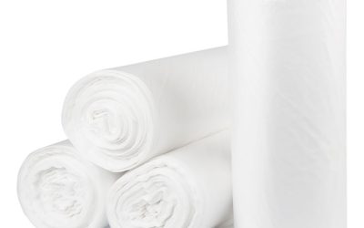 Eco Strong Plus Can Liners, 40 gal, 1.35 mil, 40 x 46, Natural, 100/Carton