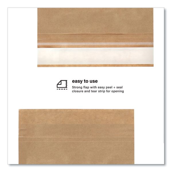 Expandable Mailer, Self-Adhesive Closure, 13.5 x 15.37 x 2.5, Kraft, 250/Carton - Image 6