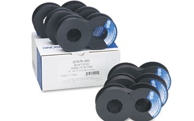 107675001 Ribbon, Black, 6/Box