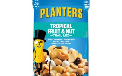 Trail Mix, Tropical Fruit And Nut, 2 Oz Bag, 72/carton