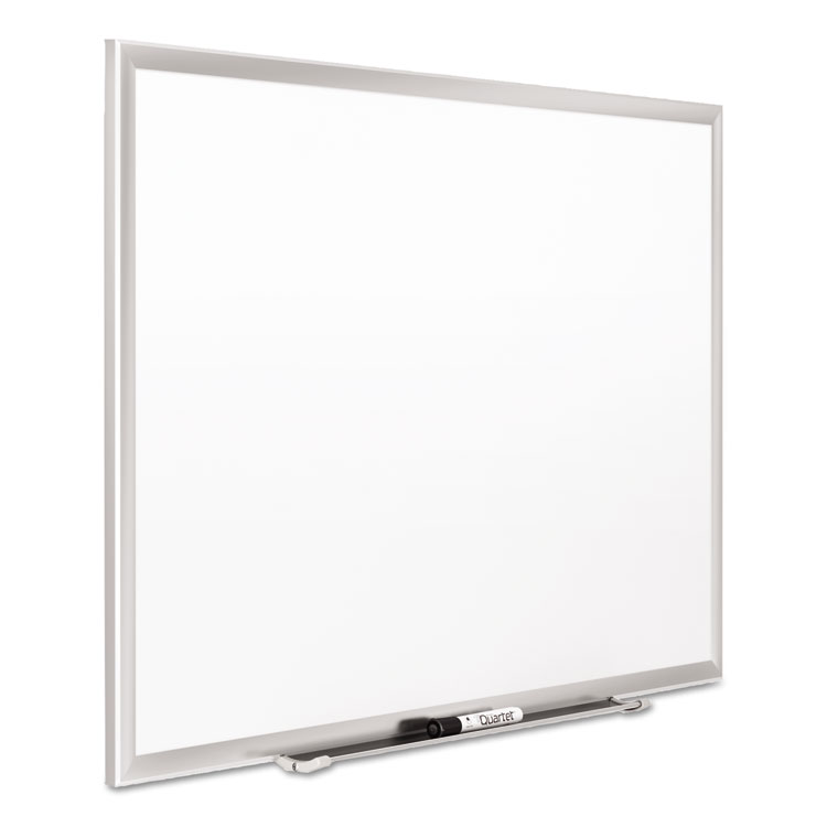 Classic Series Porcelain Magnetic Dry Erase Board, 60 x 36, White Surface, Silver Aluminum Frame - Image 3