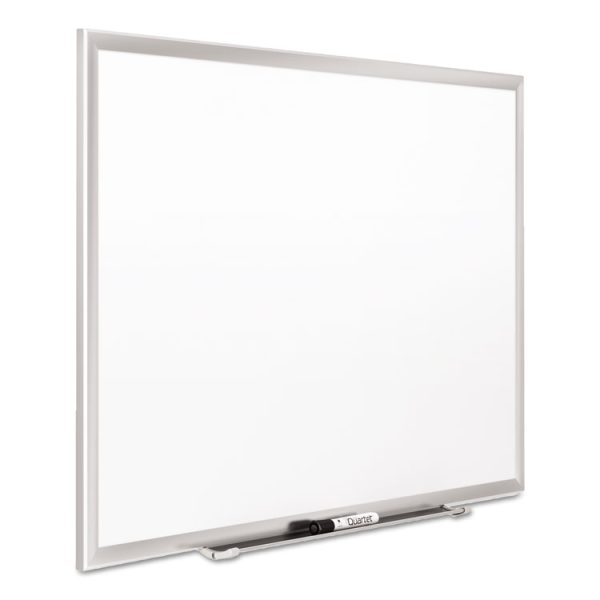 Classic Series Porcelain Magnetic Dry Erase Board, 72 x 48, White Surface, Silver Aluminum Frame - Image 3