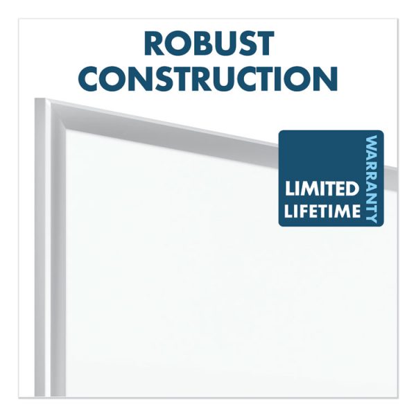 Classic Series Porcelain Magnetic Dry Erase Board, 72 x 48, White Surface, Silver Aluminum Frame - Image 8