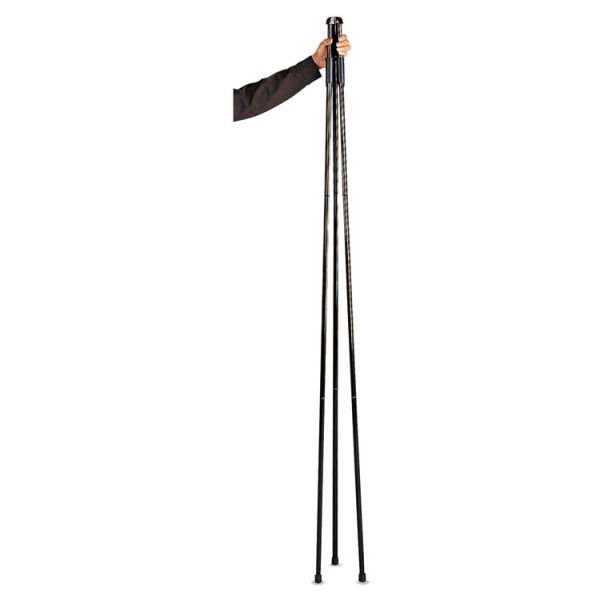 Heavy-Duty Adjustable Instant Easel Stand, 25" To 63" High, Steel, Black - Image 3